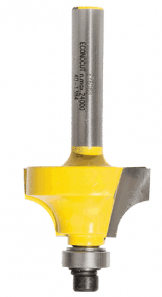 ECONOCUT RADIUS BEADING BIT-ROUTER BIT- 6.35mm, 7.9mm & 8.5mm