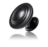 Mardeco 3801 Cabinet Knob Diameter Size 33mm Finish Available in 3 Colours :  Antique Brass ,Black ,Pewter