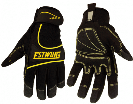 ECONOCUT SYNTHETIC LEATHER PALM GLOVE - LARGE,MEDIUM & EXTRA LARGE