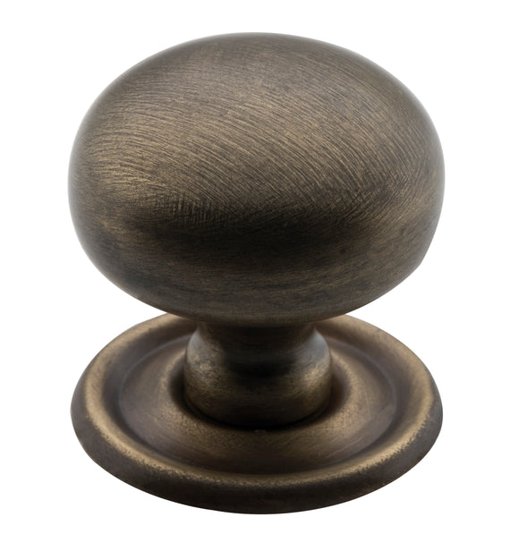 Cupboard Knob Classic Antique Brass D32xP33mm