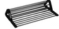 MERCER AURORA FOLDING MAT IN 5 COLOURS - STAINLESS STEEL, GUN METAL, BLACK. COPPER, BRASS.