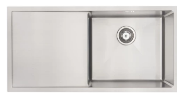 MERCER DV401R SALFORD SINGLE BOWL WITH DRAINER ON THE RIGHT / LEFT