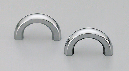 Kethy C Handle 32mm Polished Chrome & Satin Chrome