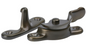 Drake & Wrigley 1018 Crescent Sash Fastener In 7 Colours : Chrome ,Florentine Bronze ,Oil Rubbed Bronze ,Brass Plate ,Satin Bronze ,Satin Chrome Plate ,Satin Nickle Plate