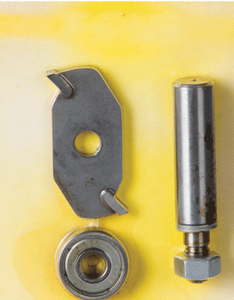 T-CUT SLOTTING CUTTER BIT  AVAILABLE IN 2 SIZES : 5.5mm,6.4mm (1/2" Shank)