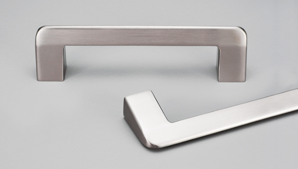 Kethy Case Handle 128mm & 96mm C to C Brushed Nickel