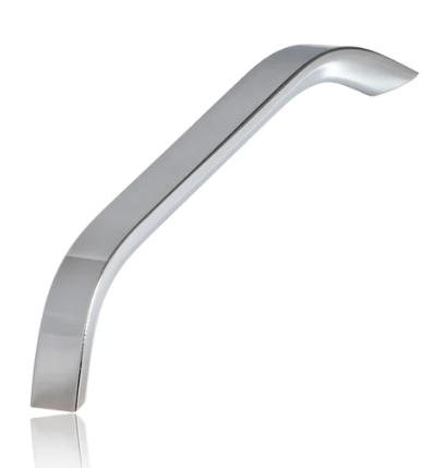 Mardeco 4026 Barcelona Kitchen Cabinet Handle Finish Polished Chrome - 96mm & 128mm