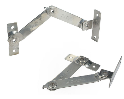 Jaeco Friction Stay Top Hung Window In 2 Colours : Stainless Steel ,White