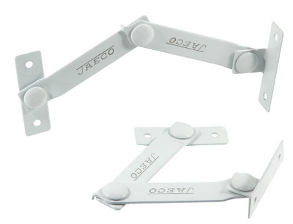 Jaeco Friction Stay Top Hung Window In 2 Colours : Stainless Steel ,White