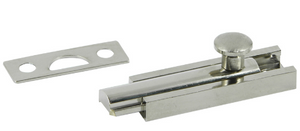 Jaeco Socket Bolt Concealed Fixings Brass Lengths In 4 Sizes : 50mm ,76mm ,100mm ,152mm Nickel