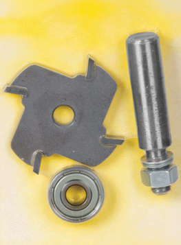 T-CUT SLOTTING CUTTER BIT AVAILABLE IN 2 SIZES : 4.0mm, 5.5mm (1/2" Shank)