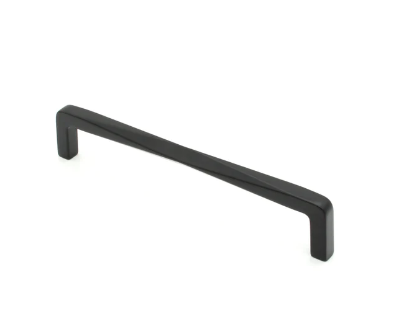 ELITE CATALINA HANDLE HOLE CENTRE :160MM ( LENGTH : 170MM x HEIGHT : 34MM x WIDTH : 12MM ) SATIN BLACK