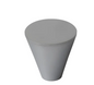 ELITE ALISA FLAT TOP KNOB 25MM - ( HEIGHT : 27mm x WIDTH : 25mm ) - BRUSHED NICKEL & MATT CHROME
