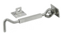 Jaeco Cabin Hook Round & Square 304 Stainless Steel Lengths In 2 Sizes : 150mm ,200mm Brushed Stainless Steel