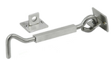 Jaeco Cabin Hook Round & Square 304 Stainless Steel Lengths In 2 Sizes : 150mm ,200mm Brushed Stainless Steel