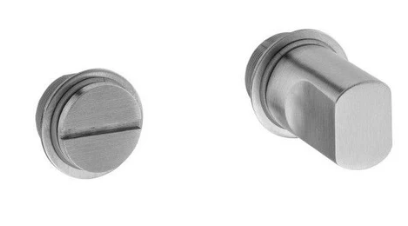 JNF IN.04.008 Privacy Turn ( Bathroom ) Lock Without Colour Indication Even Less 2 - Finish Stainless Steel