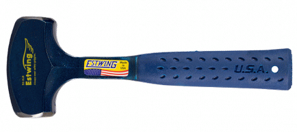 ESTWING- USA CLUB HAMMER-ALL STEEL - 3Lb (1360g) & 4Lb (1814g)