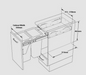 San Stainless Steel Bin UB350-18NS Ubstor Bin