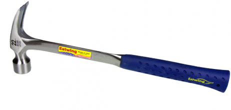 ESTWING- USA FRAMING HAMMER AVAILABLE IN 3 SIZES : 22oz (616g), 24oz (680g), 28oz(793g)