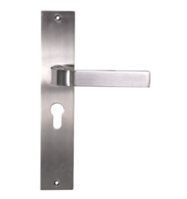 Sylvan Andora Euro Key on Long Plate Key Spacing 48mm & 85mm Satin Nickel