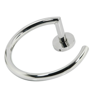 Jaeco Liscio Towel Ring Polished Stainless Steel