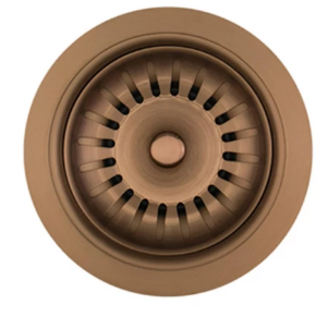 MERCER AURORA WASTE NO OVERFLOW  IN 4 COLOURS - GUN METAL, BLACK. COPPER, BRASS.