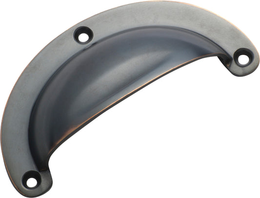 Drawer Pull Classic Large Antique Copper L100xH40mm