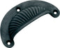 Drawer Pull Fluted Iron Matt Black H50xL95mm