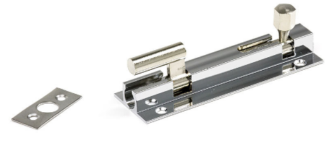 Jaeco Goose Necked Socket Bolt Wide 25mm Chrome - Length In 5 Sizes : 50mm ,75mm ,100mm ,150mm ,200mm
