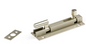 Jaeco Goose Necked Socket Bolt Wide 25mm Satin Nickel - Length In 5 Sizes : 50mm ,75mm ,100mm ,150mm ,200mm