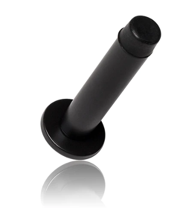 Mardeco 5036 Door Stop Diameter 16mm x 83mm Finish Available In 3 Colours  : Black ,Brushed Nickel & Satin Chrome