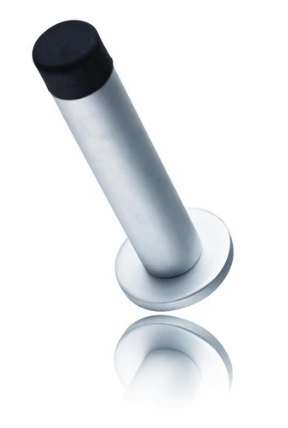 Mardeco 5036 Door Stop Diameter 16mm x 83mm Finish Available In 3 Colours  : Black ,Brushed Nickel & Satin Chrome