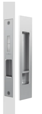Mardeco 8004 M Series Flush Pull Privacy Set - Available In 7 Colours : Black ,Bronze ,Brushed Nickel ,Brushed Satin Chrome ,Polished Chrome ,Satin Brass ,Satin Chrome