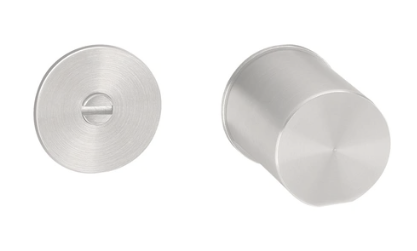 JNF Privacy Turn ( Bathroom ) Lock EVEN LESS Without Colour Indication ( 35mm - 44mm ) And ( 35mm ) - Finish Stainless Steel