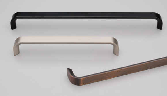 Kethy Ealing Handle 160mm C to C Available in 4 Colours : Brushed Orb ,Polished Chrome ,Stainless Effect ,Black Paint Matt#5