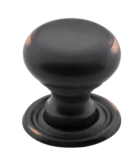 Cupboard Knob Classic Antique Copper D19xP20mm