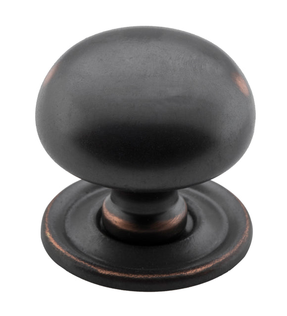 Cupboard Knob Classic Antique Copper D32xP33mm