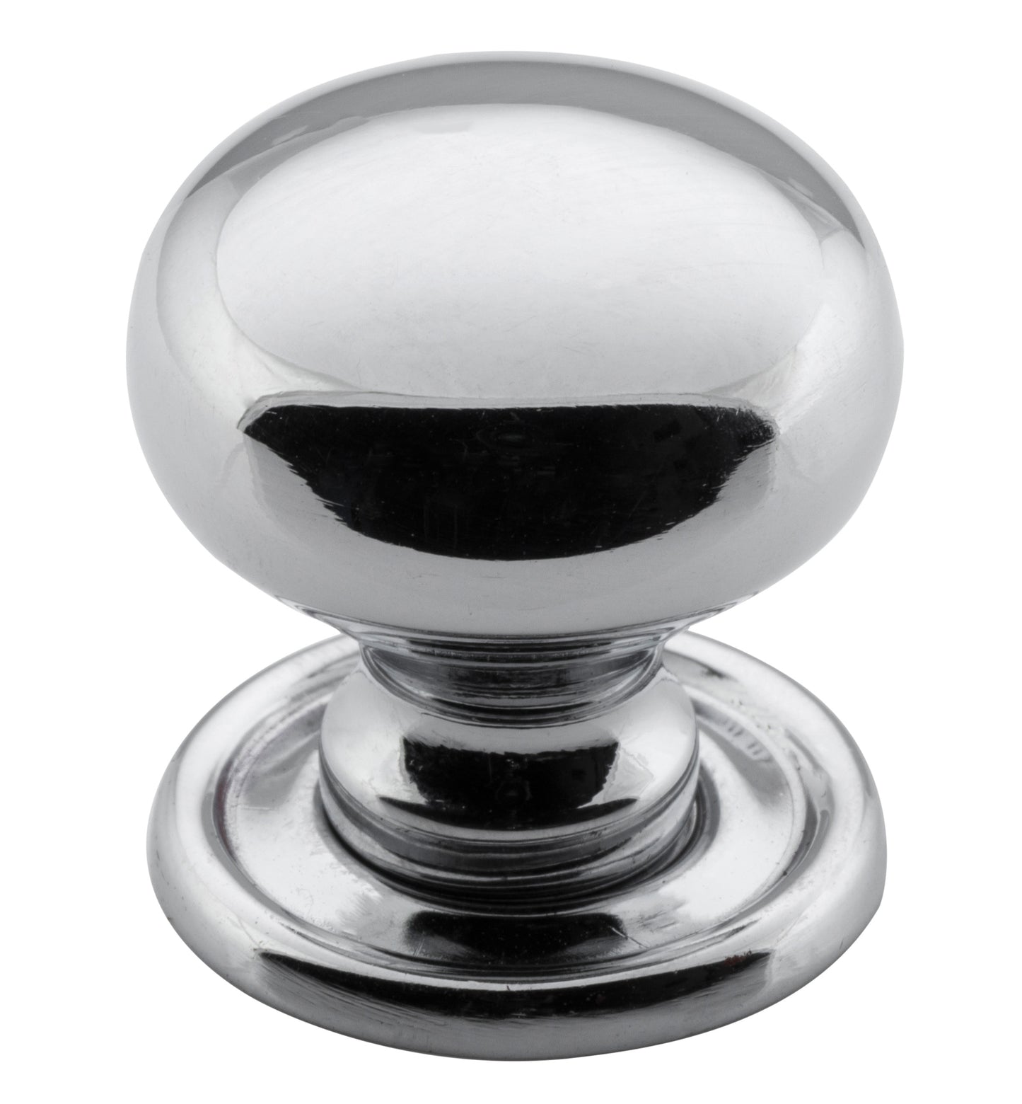 Cupboard Knob Classic Chrome Plated D25xP28mm