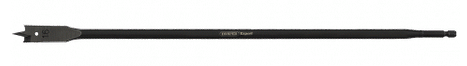 DRAPER-UK EX-LONG FLAT BIT AVAILABLE IN 6 SIZES : 405 x 10mm, 405 x 16mm, 405 x 19mm, 405 x 20mm, 405 x 22mm, 405 x 25mm