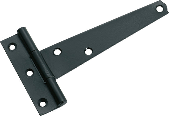 Cabinet Hinge Iron Strap Matt Black H68xL100xW22mm