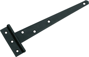 Cabinet Hinge Iron Strap Matt Black H80xL195xW26mm