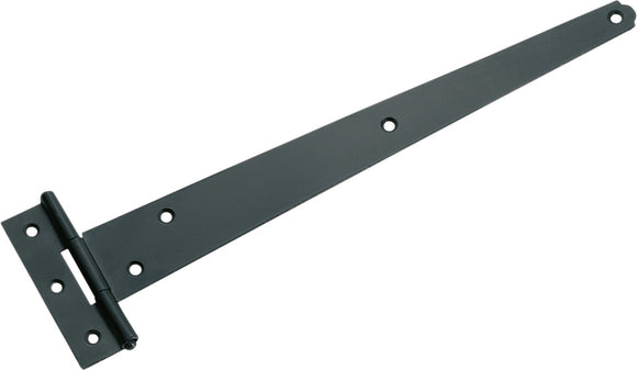 Cabinet Hinge Iron Strap Matt Black H93xL300xW28mm