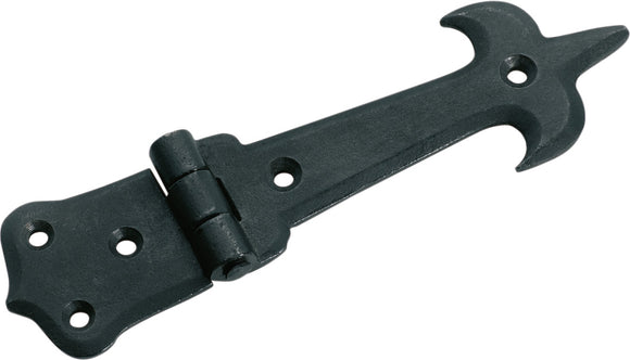 Cabinet Hinge Iron French Matt Black H38xL94xW50mm