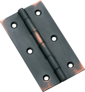 Cabinet Hinge Fixed Pin Antique Copper H76xW41mm