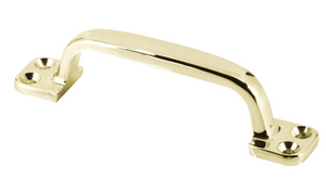 Jaeco Pull Handle 120mm In 6 Colours : Brass Plate ,Chrome ,Florentine Bronze ,Satin Chrome ,Satin Nickel ,White