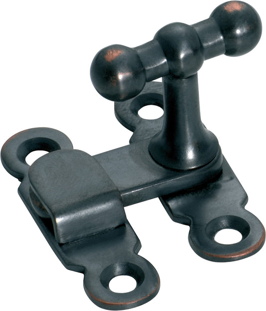 Cupboard Catch Thumb Turn Antique Copper H40xW28mm