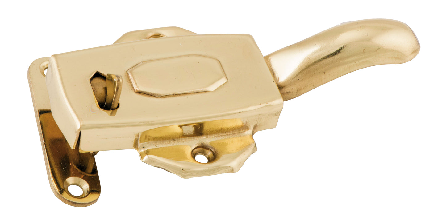 Cupboard Catch Kitchen Dresser Right Hand Polished Brass