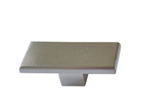 ELITE ADELLA RECTANGLE KNOB 39 x 22 AVAILABLE IN 3 COLOURS : BRUSHED NICKEL , MATT CHROME ,CHROME PLATED