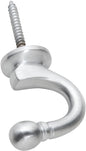 Curtain Tie Back Hook Standard Satin Chrome P45mm