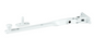 Jaeco Short Fanlight Stay 200mm Top Hung Windows In 6 Colours : Brass Plate ,Chrome ,Florentine Bronze ,Satin Chrome ,Satin Nickel ,White